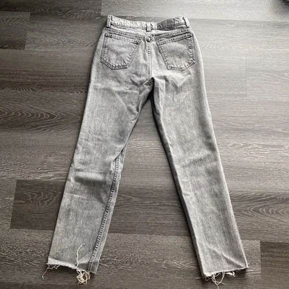 Levi’s Made in USA Student Wedgie fit Mom Jeans 512 - Picture 6 of 10